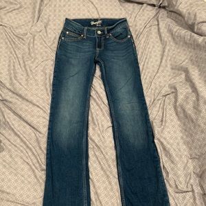 Wrangler bootcut jeans